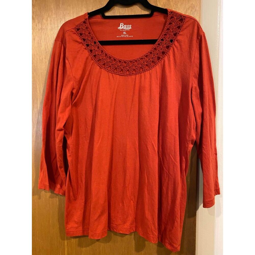 Womens Bass XL 3/4 Sleeves Shirt